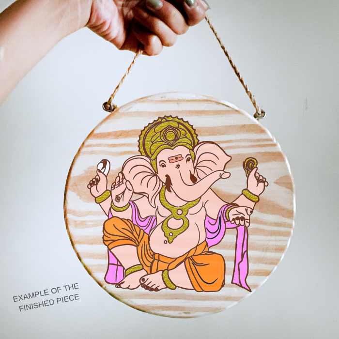 Paint by Numbers DIY Kit - Lord Ganesha
