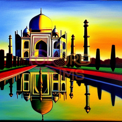 Nighttime Enchantment of Taj