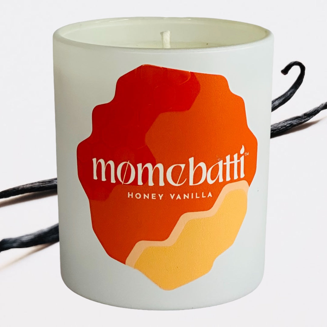 Honey Vanilla Scented Candle